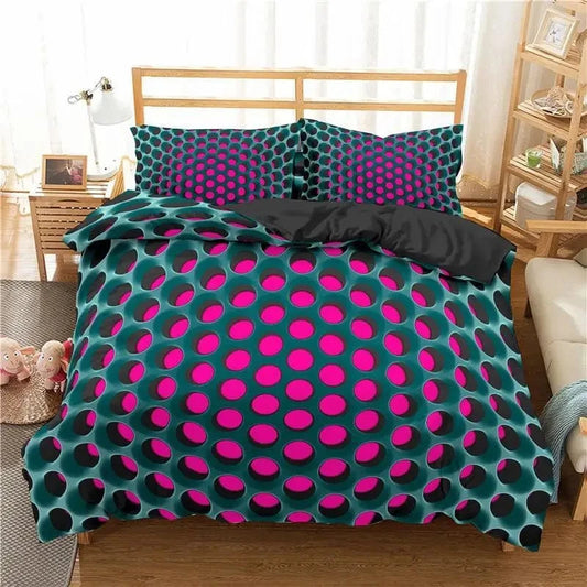 Canvanation 1 / US King(264x228cm) Housse De Couette - Ruche D'abeille 3D