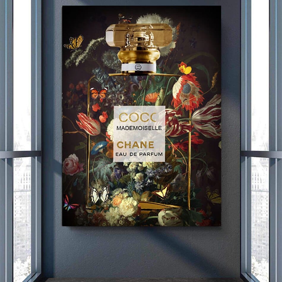 Canvanation Affiche Chanel Parfum Vintage