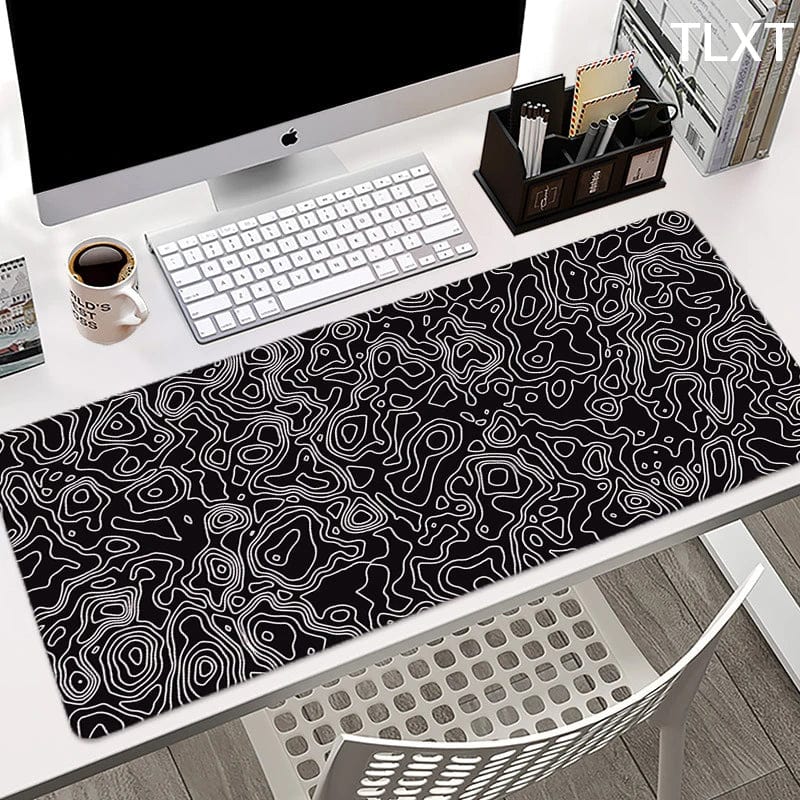 Canvanation CY00034 (13) / 400x900x2mm Tapis De Souris - Noir Et Blanc