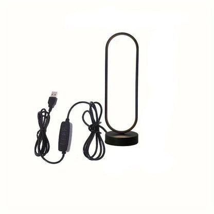 Canvanation Noir / 3 Lampe de Chevet Moderne LED – Basse Consommation 5V, Design Élégant pour Chambre