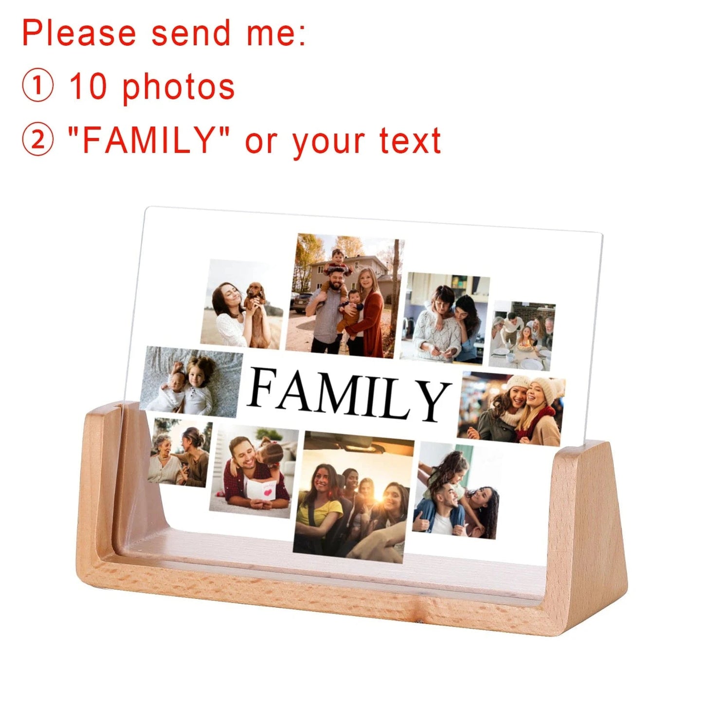 Canvanation Beech-B / L 21.7cmx15.5cm Cadre Photo Personnalisé