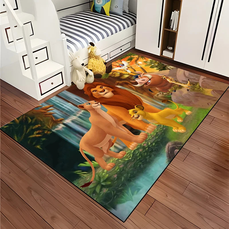 Tapis De Chambre - Roi Lion Simba