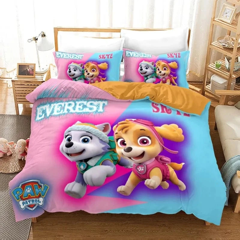 Canvanation 6 / EU Double 200x200cm Housse De Couette - Paw Patrols Enfant 18 Couleurs