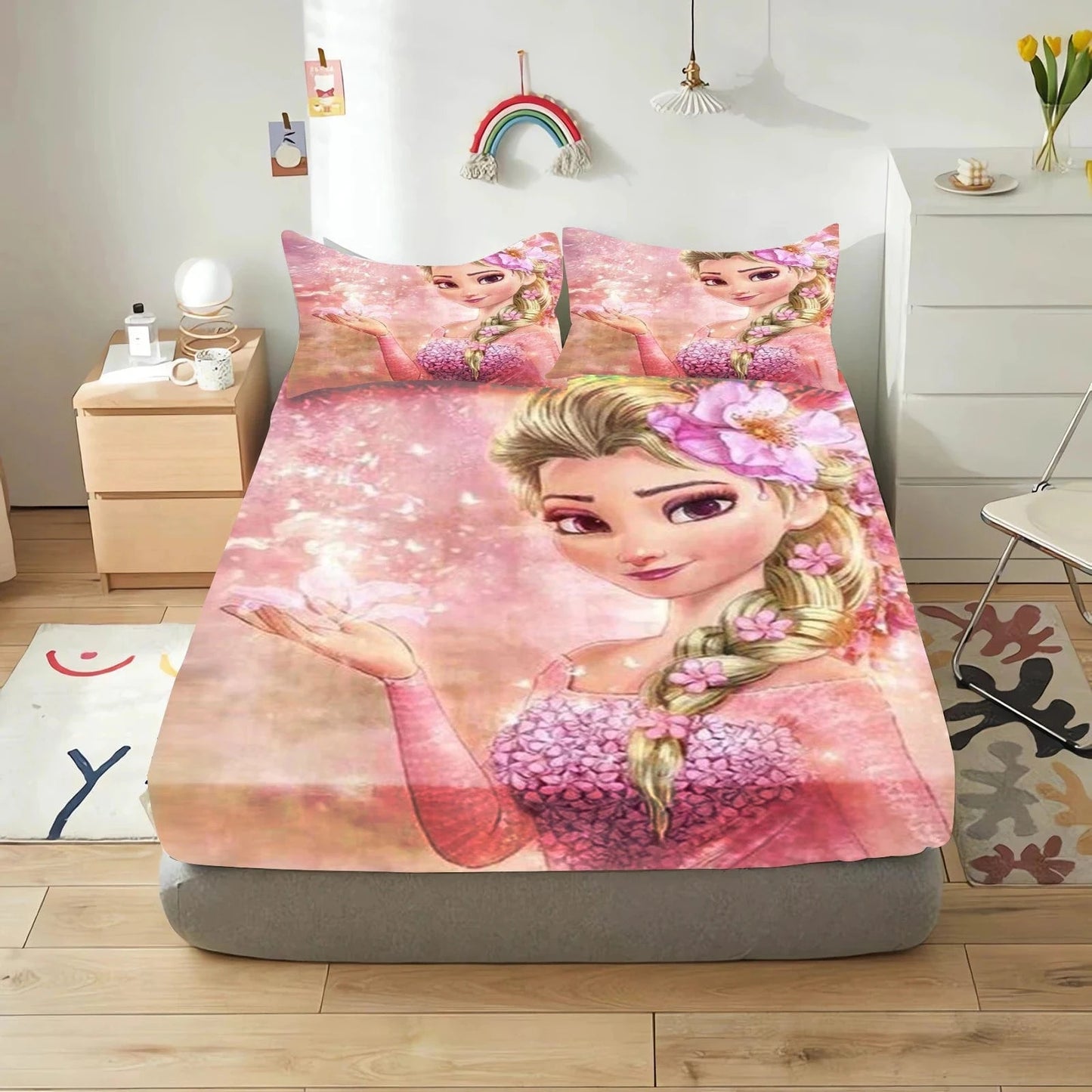 Canvanation Housse de Couette Frozen - Un Voyage Magique au Coeur de l'Hiver