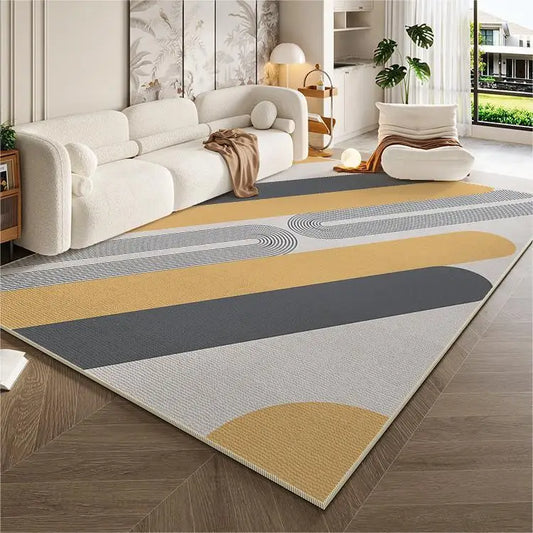 Canvanation lint-free-19 / 80X160cm 31.5x63in Tapis De Salon - Abstrait Géométrique Kilim