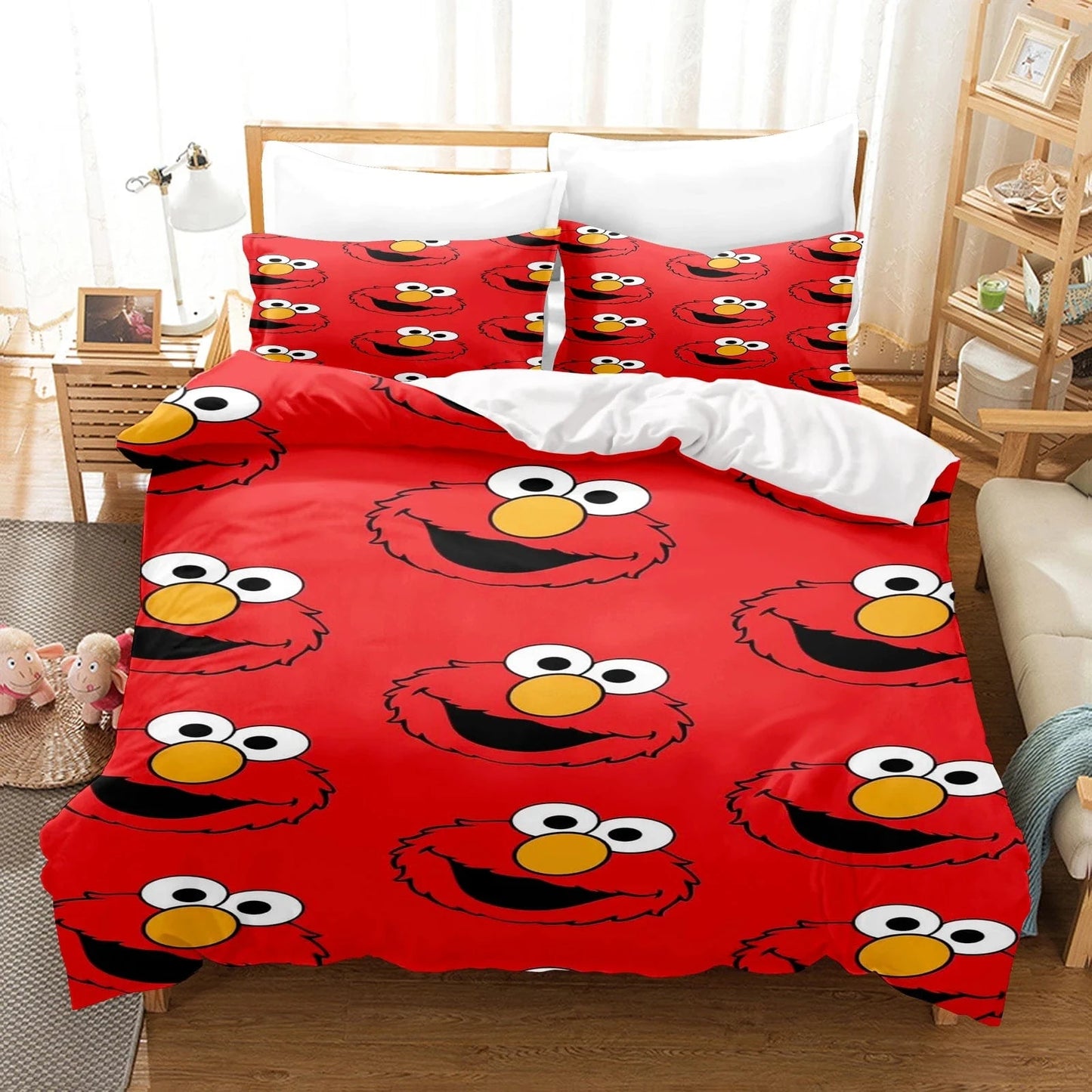 Canvanation 1 / 200x200cm / CHINA Housse De Couette - Sesame Street