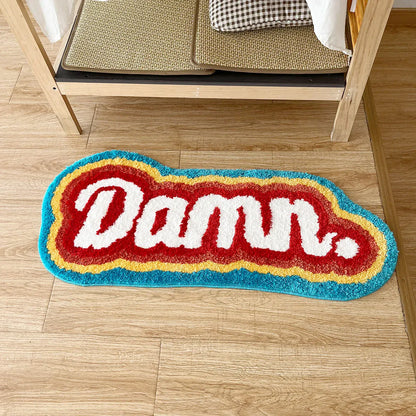 Canvanation 90X40CM Tapis De Chambre - Damn.