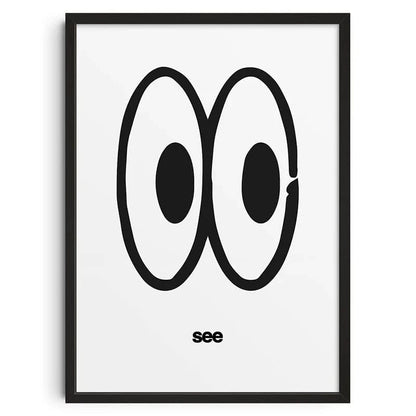 Canvanation F0067-3 / 50X70cm Affiche Vintage Abstrait Classic
