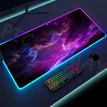 Canvanation EP05151 / 400x900x3mm Tapis De Souris - Univers RGB Gaming
