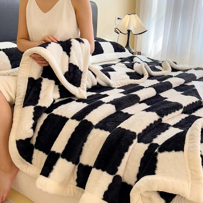 Canvanation Plaid en Flanelle Moderne – Doux