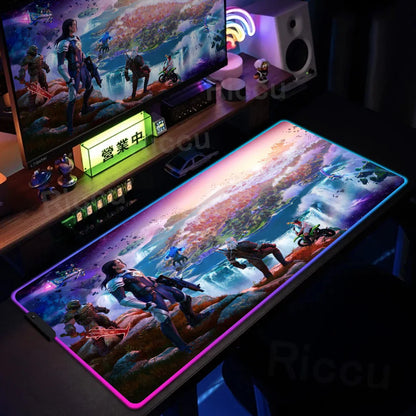 Tapis De Souris - RGB Gamer Fortnite LED