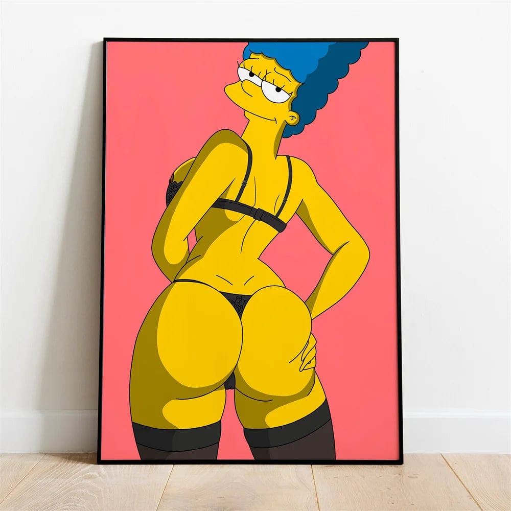 Canvanation TP3466-6 / 60x90cm Poster Simpson Pop Art Nue