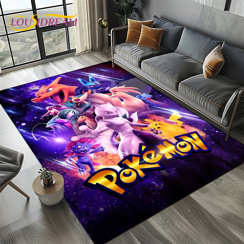 Tapis De Chambre - Pokemon Pikachu 3D