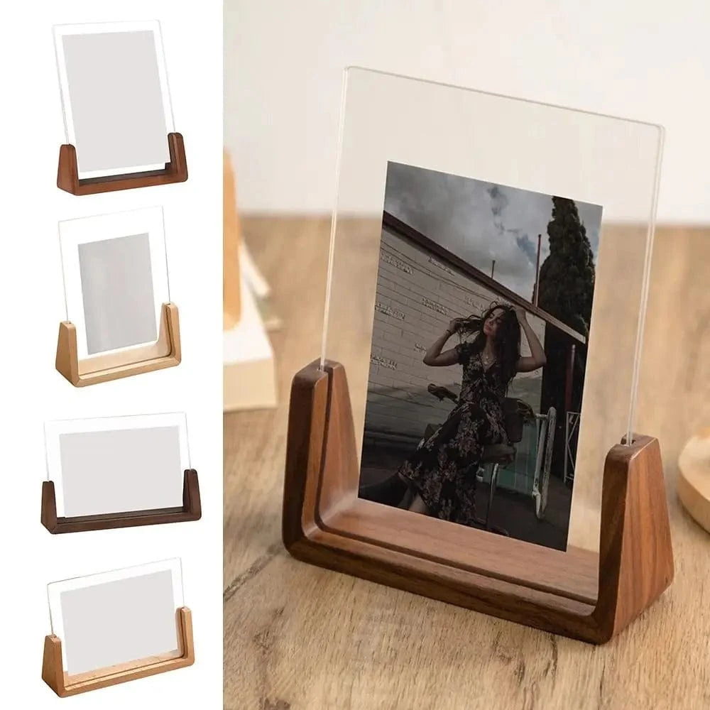 Canvanation Cadre Photo en Acrylique et Bois
