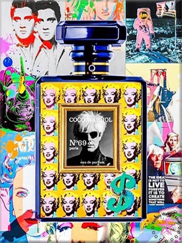 Tableau Pop Art Chanel - Canvanation