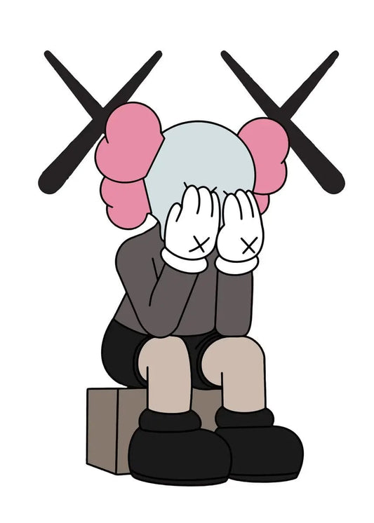 Canvanation 24 / 40X60cm Poster Street Art Kaws Rose