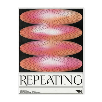 Canvanation 02 / 40x60cm Affiche Japonais Vintage Abstrait Open Your Mind