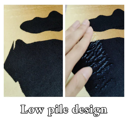 Canvanation Tapis de Salon Moderne Géométrique – Antidérapant, Lavable & Impression 3D