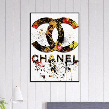 Canvanation Print Material 70x100 cm / 28x40″ Tableau Chanel Numéro 5 Tag Or
