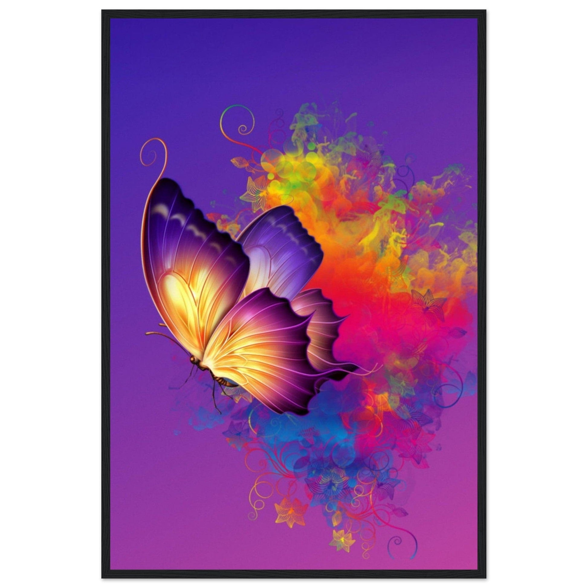 Peinture Papillon Moderne - Canvanation