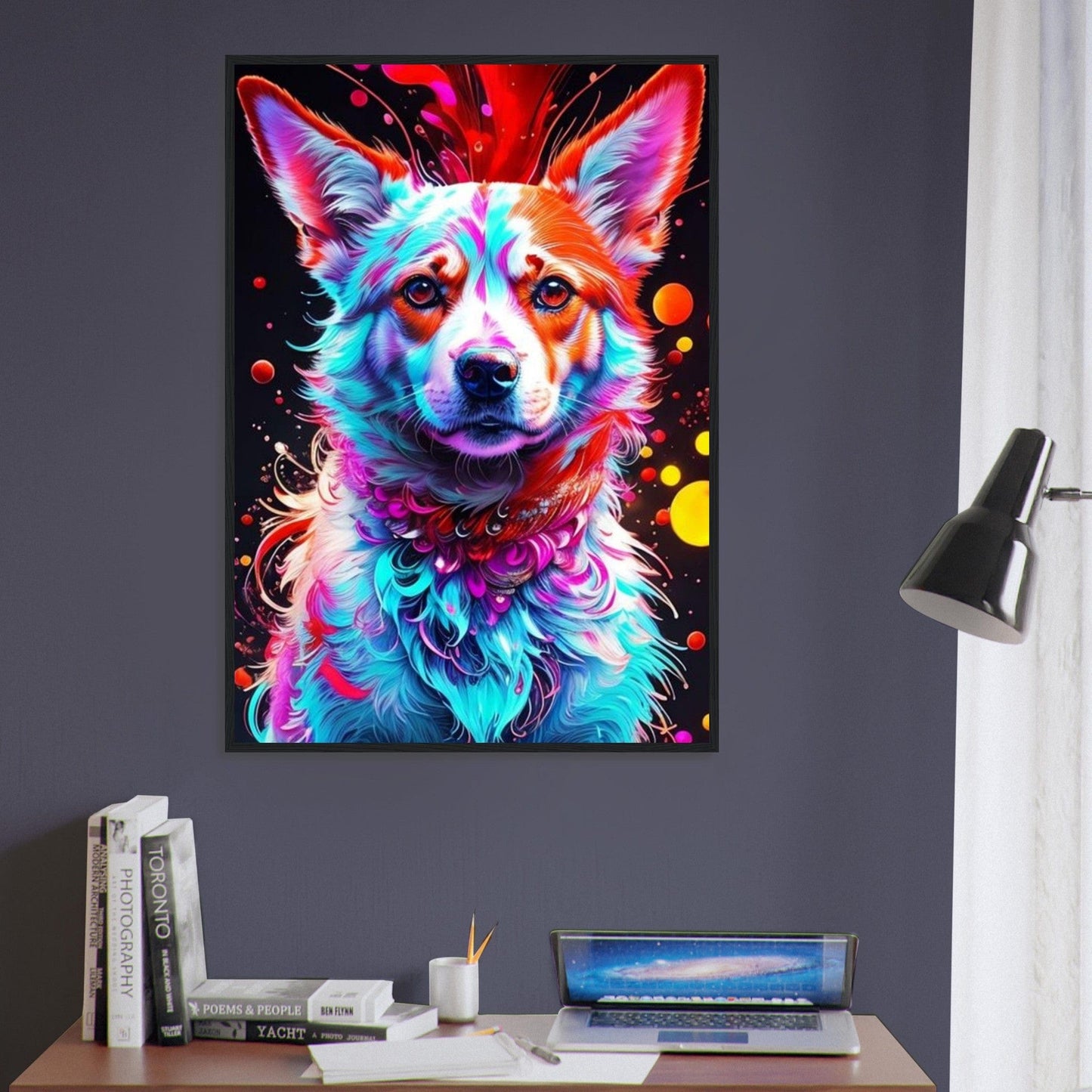 Tableau Chien Loyauté incarnée