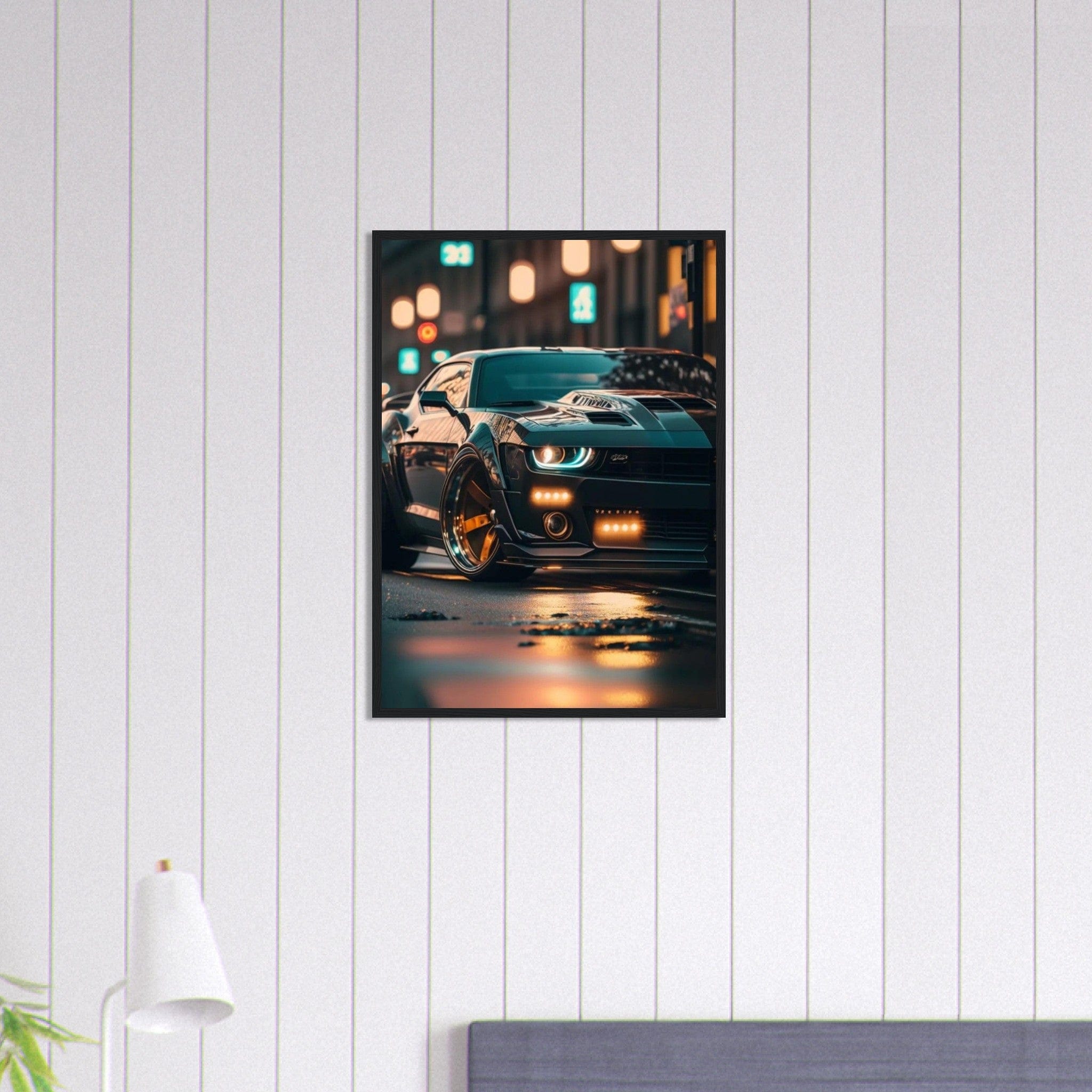 Canvanation Print Material 50x70 cm / 20x28″ Tableau Voiture Cobra Gt