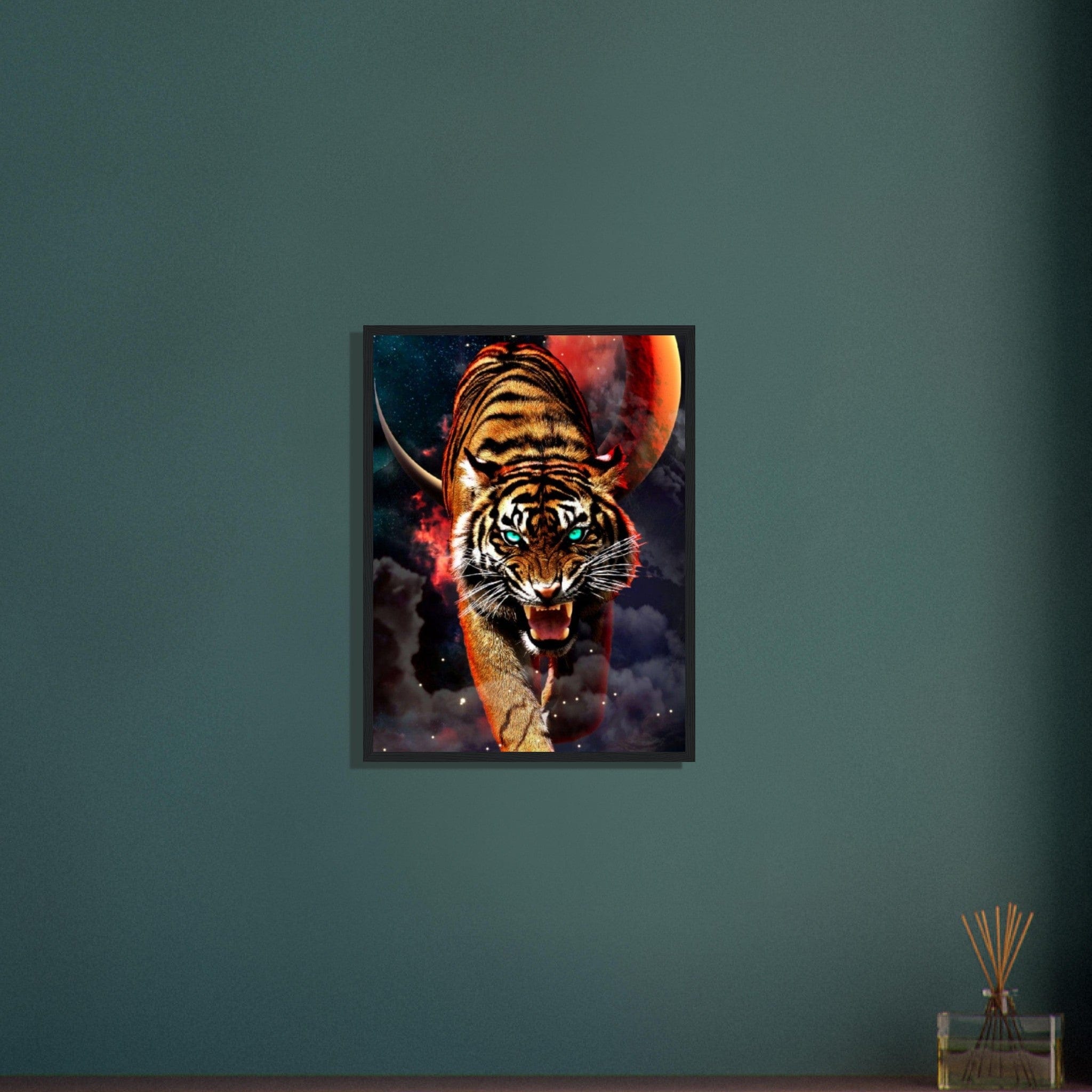 Tableau Tigre Pop Art