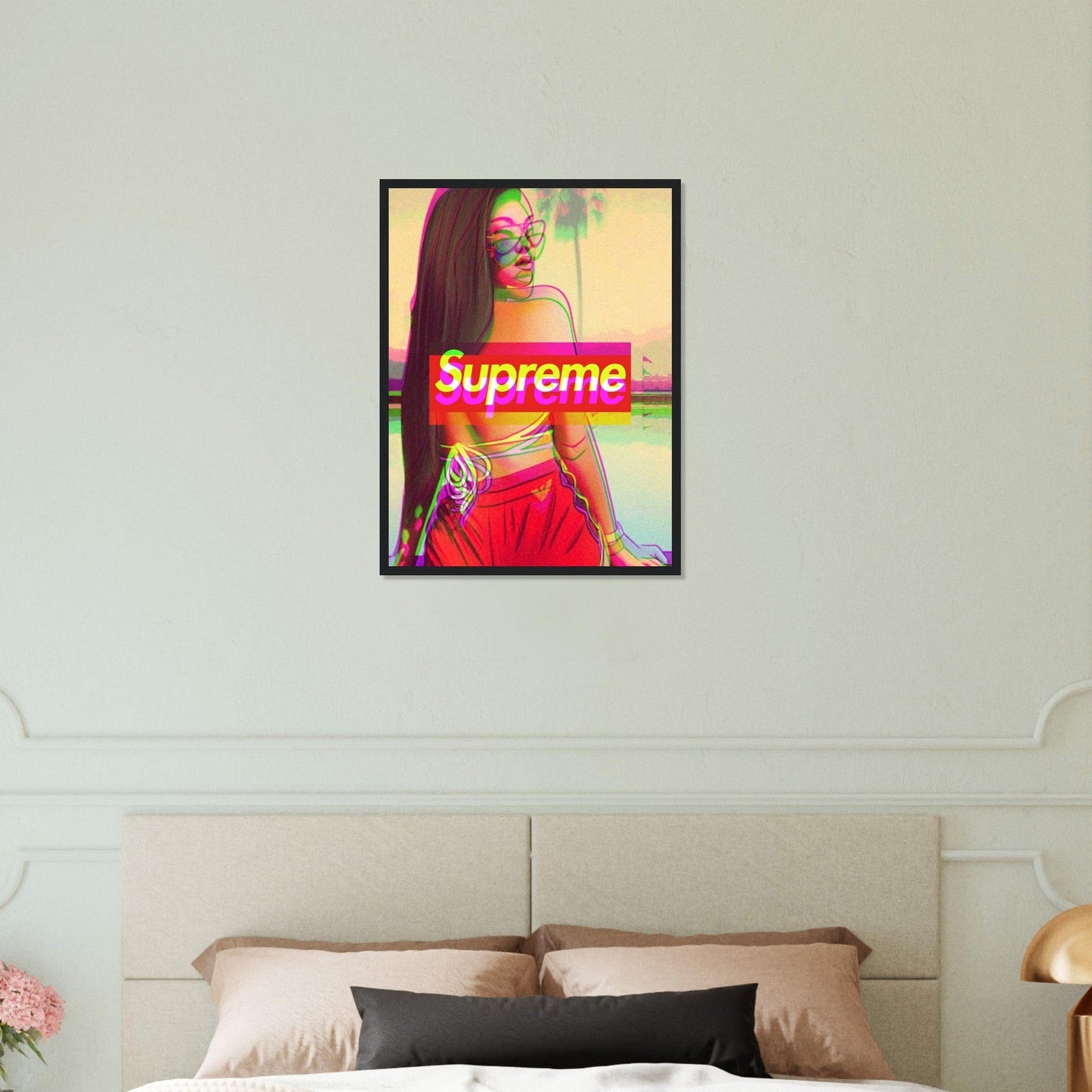 Tableau Marque De Luxe Supreme Femme Canvanation