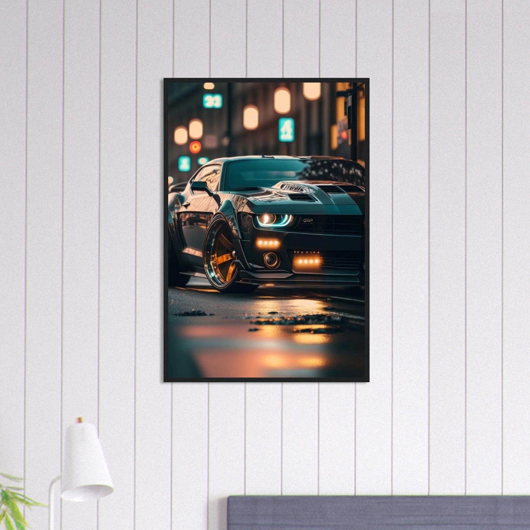 Canvanation Print Material 60x90 cm / 24x36″ Tableau Voiture Cobra Gt