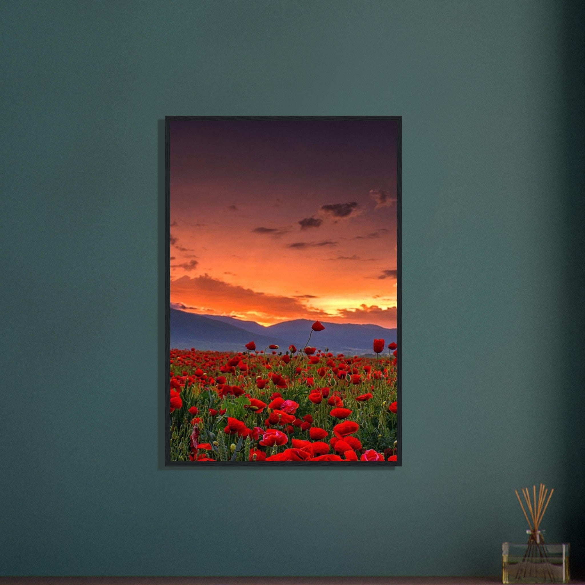 Tableau Moderne Coquelicot Canvanation