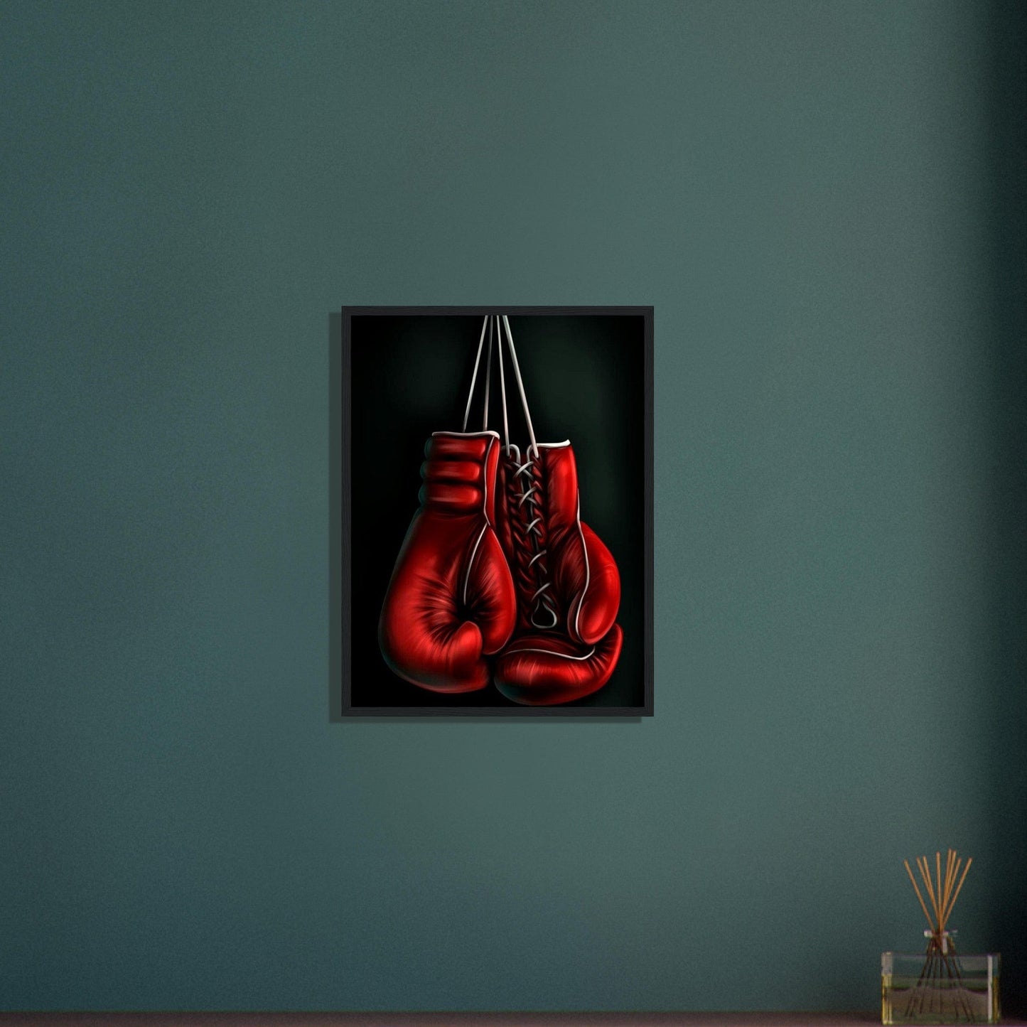 Tableau Boxe Gants Dessin Canvanation