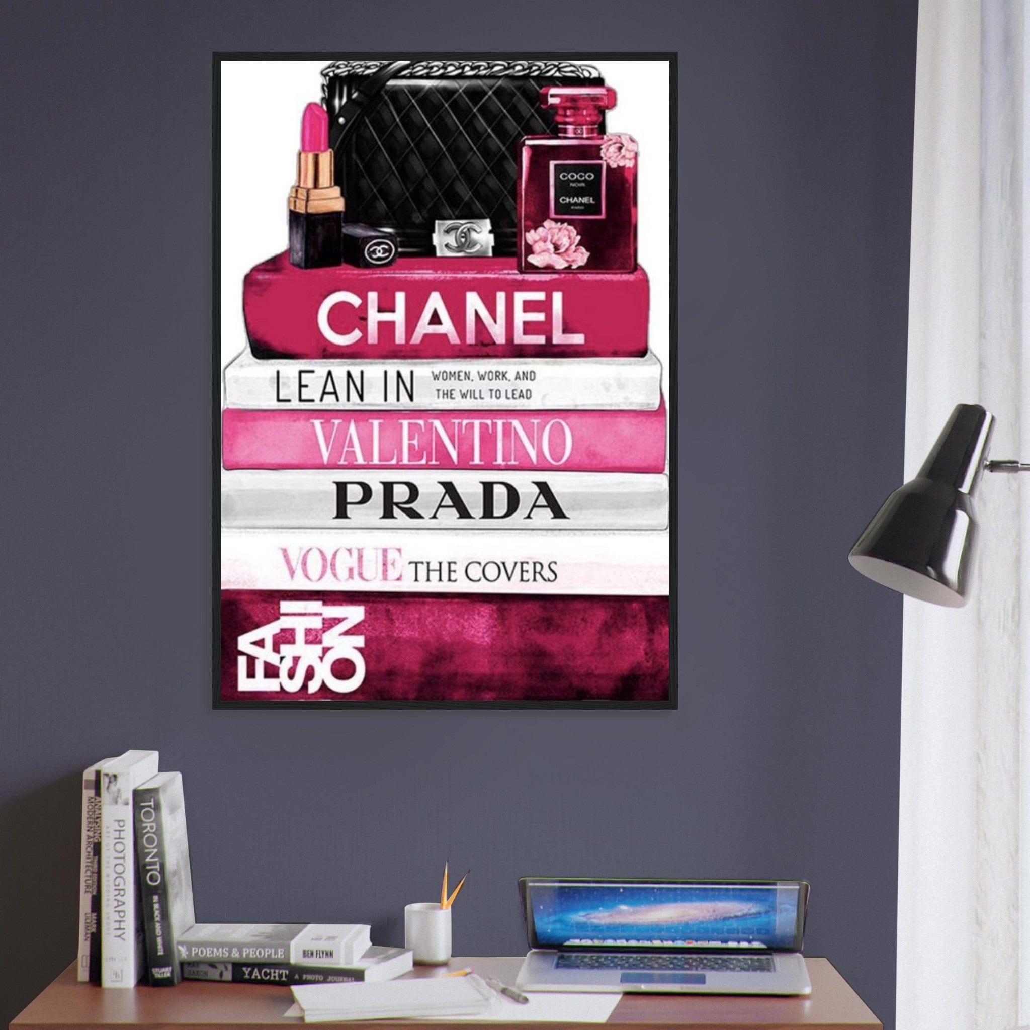 Canvanation Print Material Tableau Marques De Luxe Chanel Prada Valentino