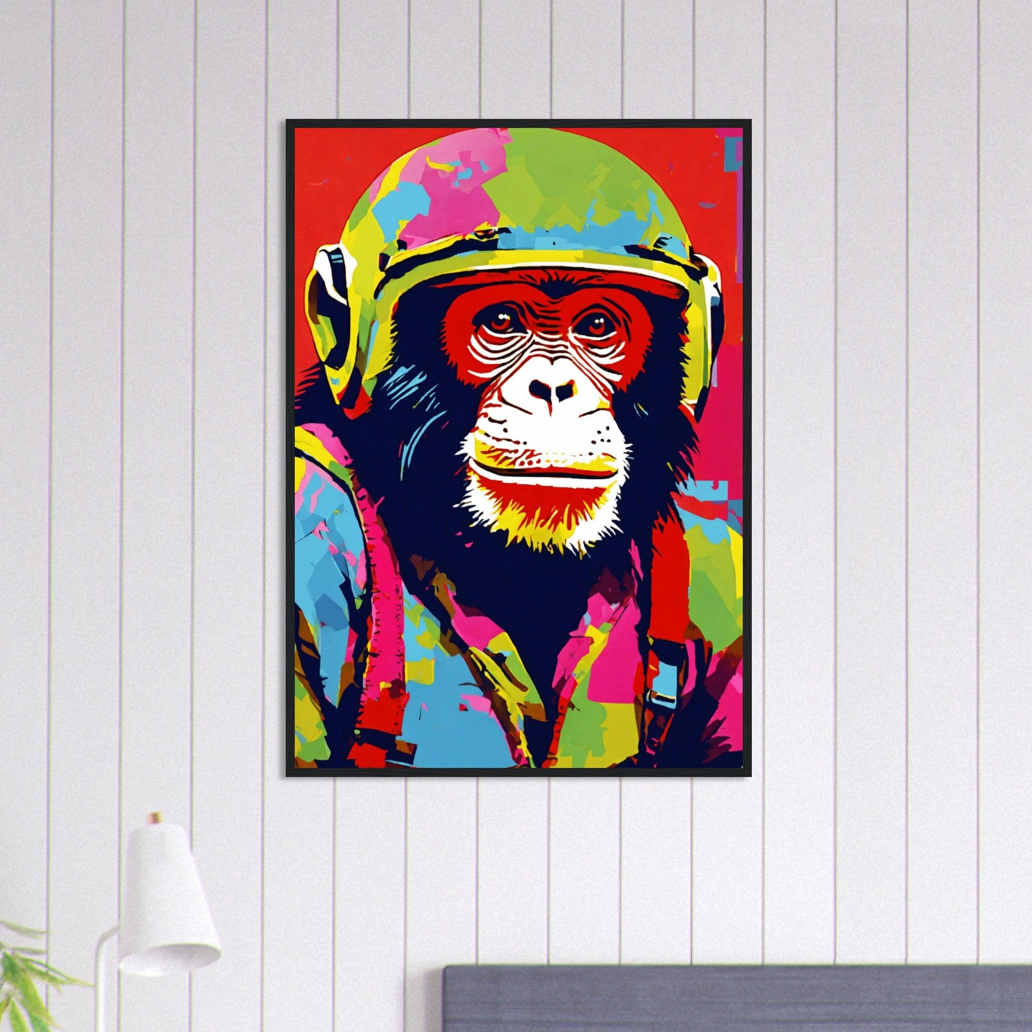 Canvanation Print Material 70x100 cm / 28x40″ Tableau Singe L'Éveil du Primate