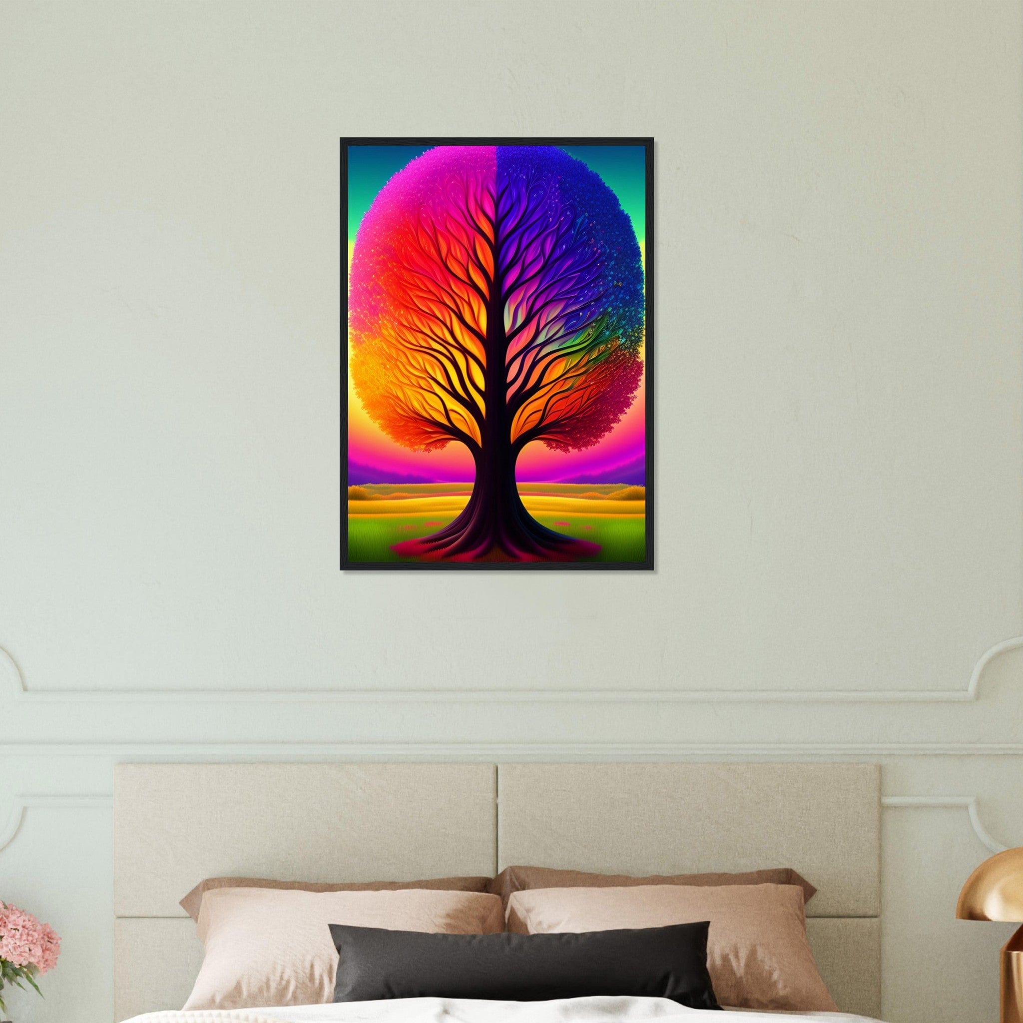 Canvanation Print Material 50x70 cm / 20x28″ Tableau Arbre De Vie en Éclosion