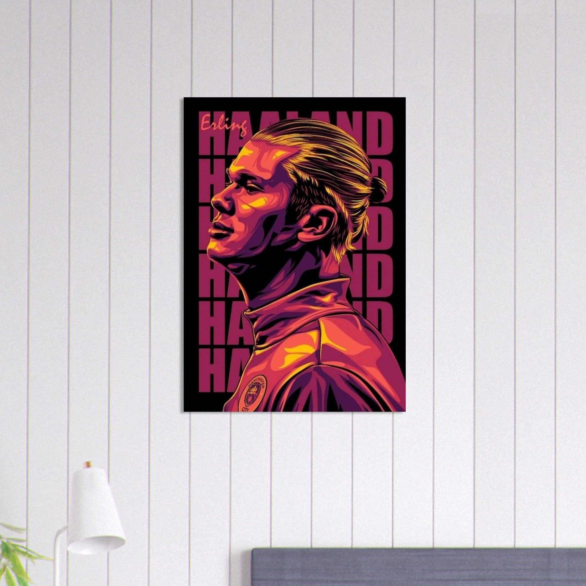 Gelato Print Material Poster Football Haaland