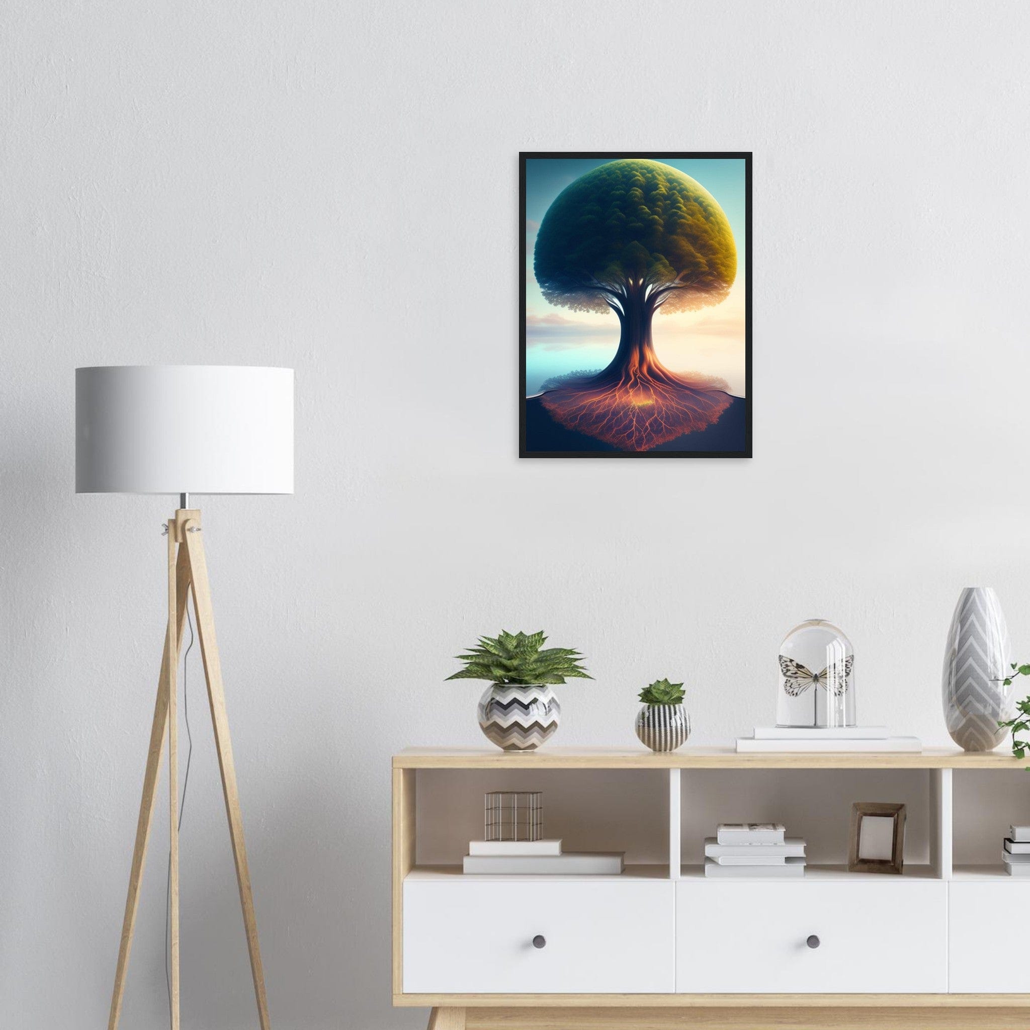 Canvanation Print Material Tableau L'Arbre de Vie: Son Symbolisme et Sa Signification