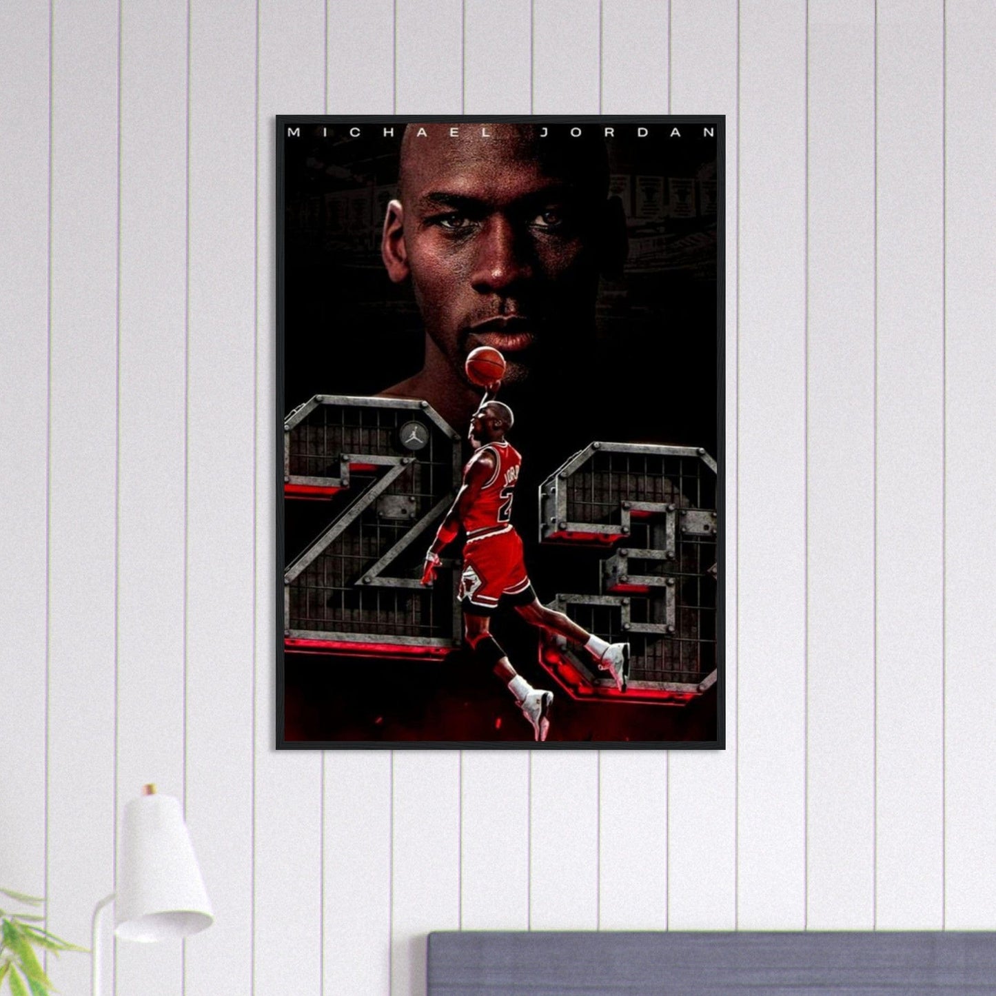 Tableau Basket Mickael Jordan 23