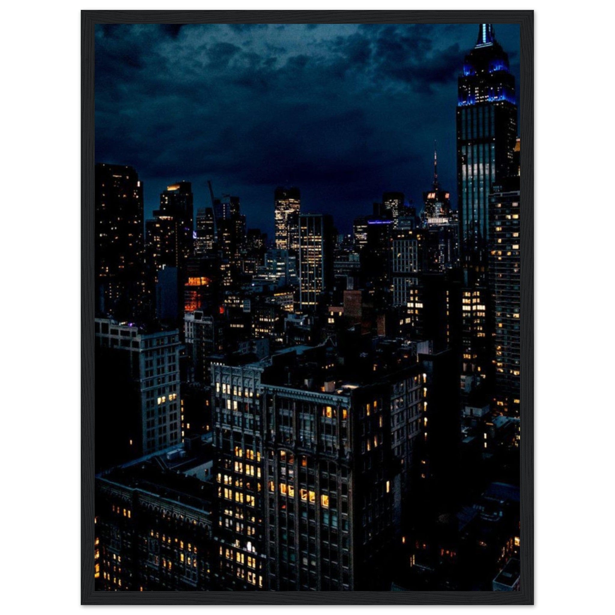 Gelato Print Material 45x60 cm / 18x24″ Tableau Ville De Nuit New York