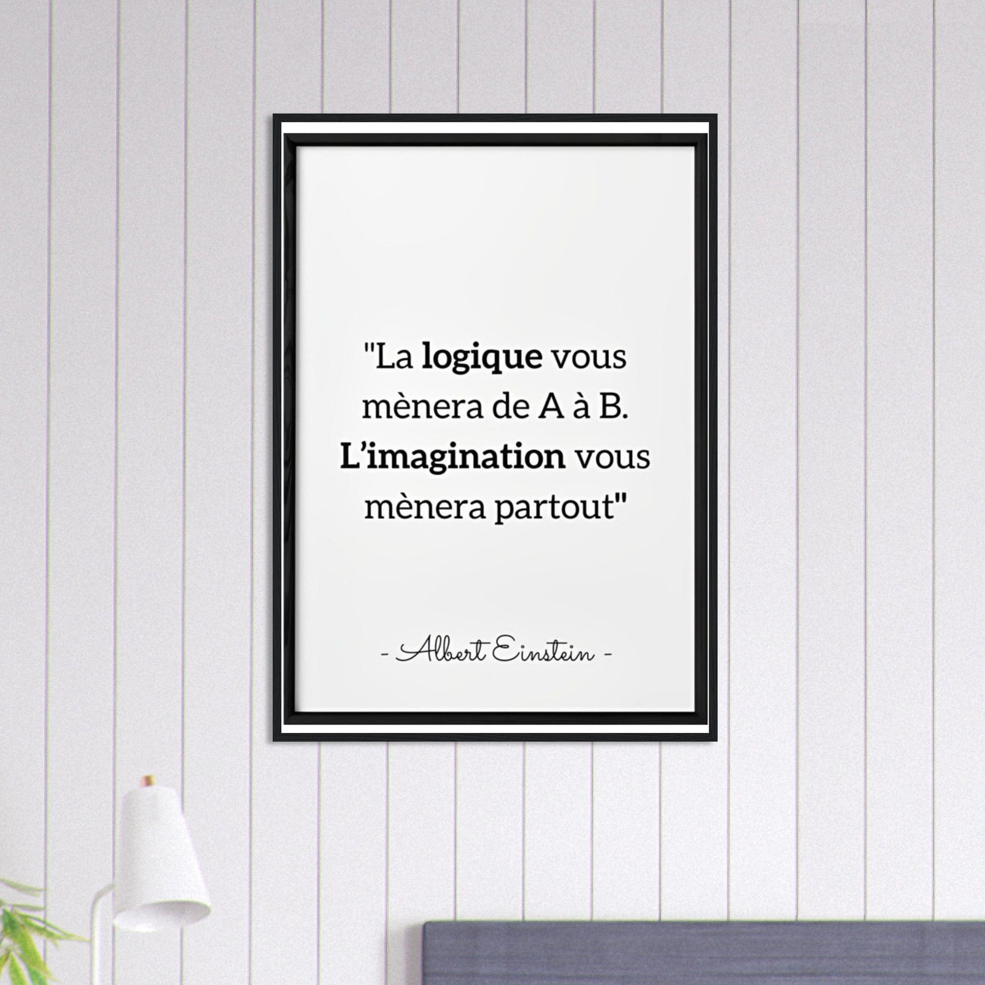 Tableau Citation Albert Einstein Canvanation