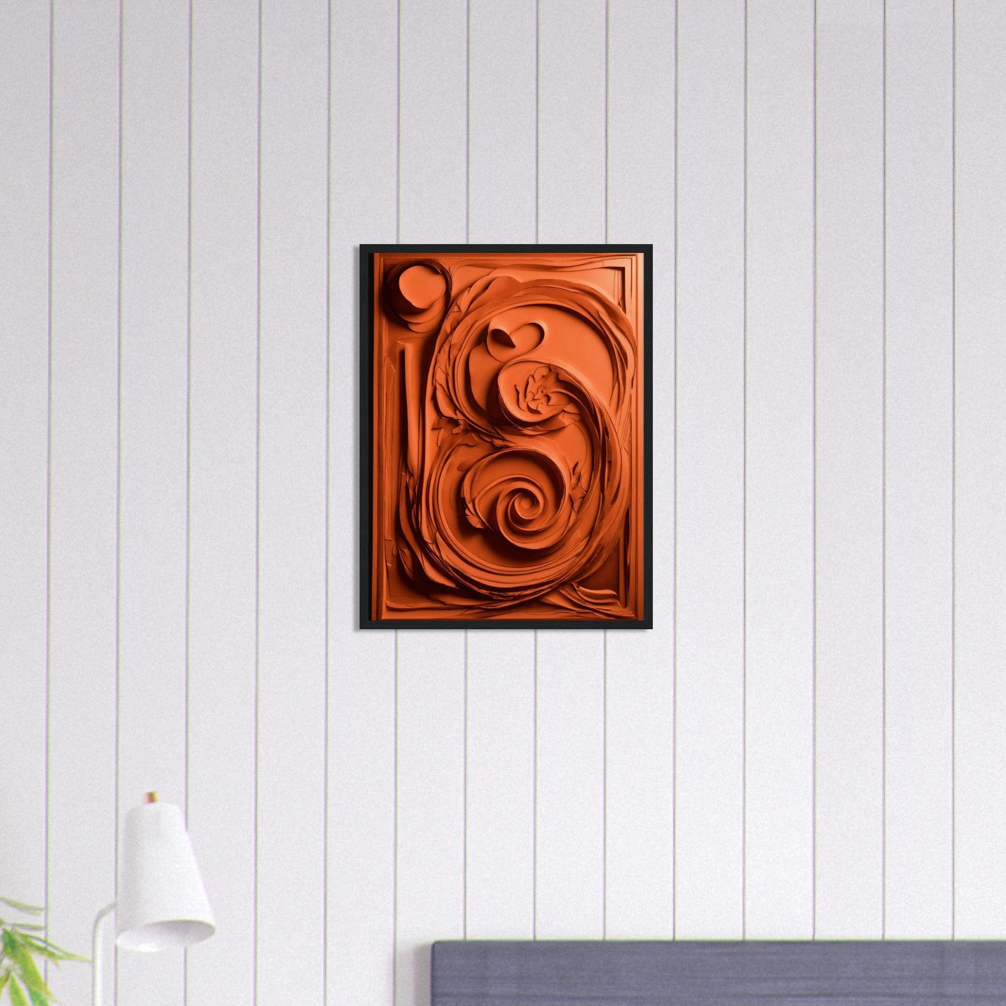 Canvanation Print Material 45x60 cm / 18x24″ Tableau Terracotta Harmonie de l'Argile