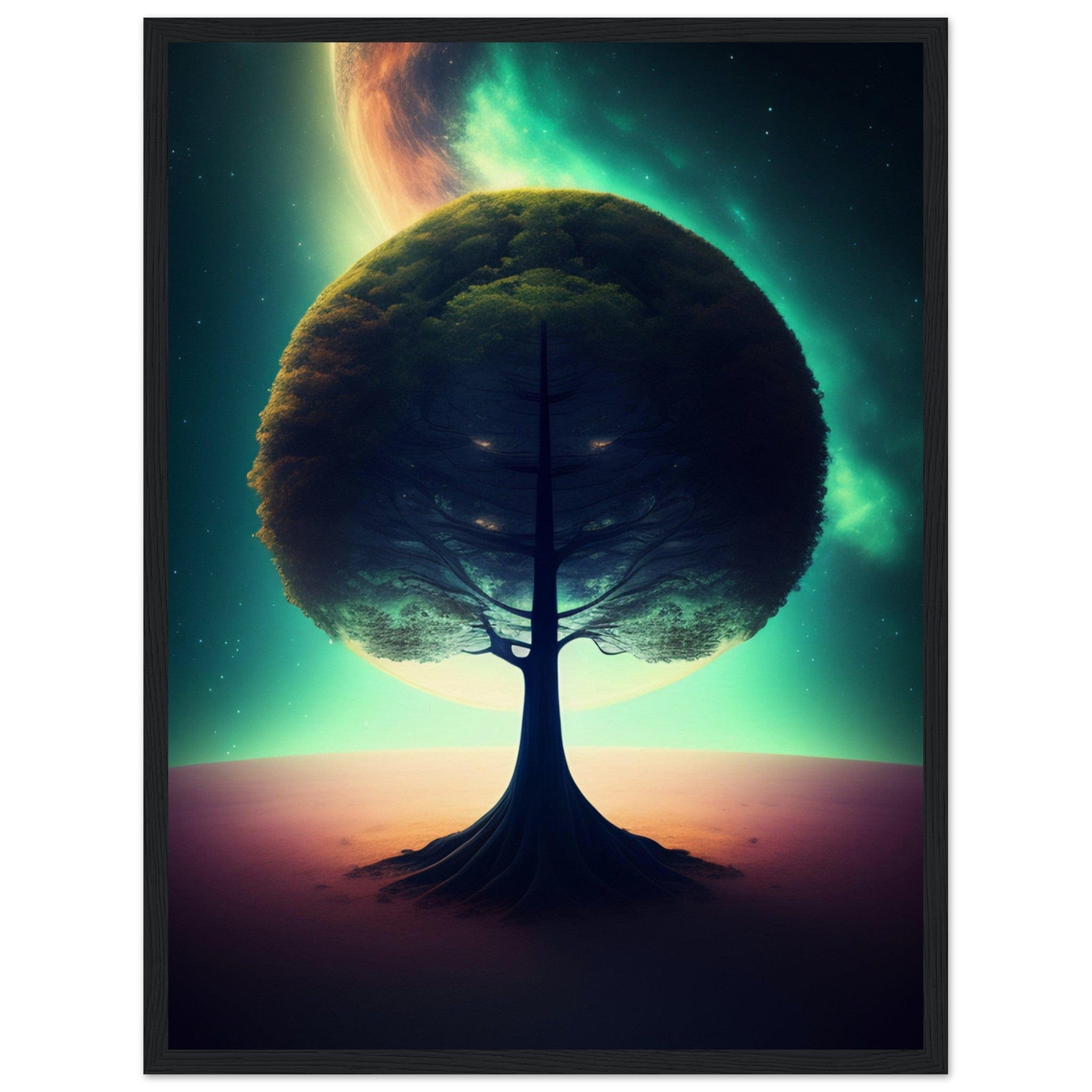 Canvanation Print Material 45x60 cm / 18x24″ Tableau Arbre De Vie Renaissance Urbaine