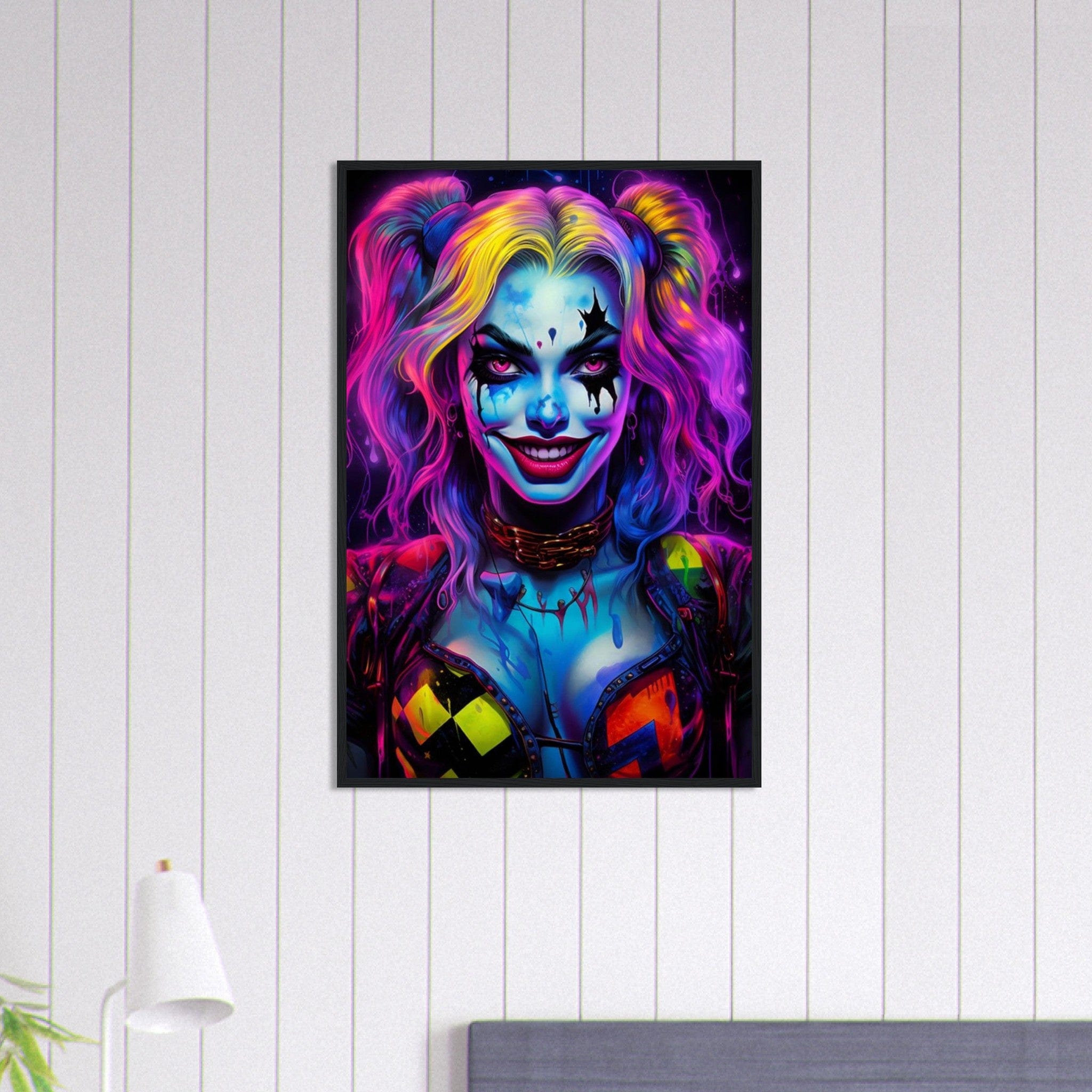 Canvanation Print Material 60x90 cm / 24x36″ Tableaux Street Art Harley Quinn