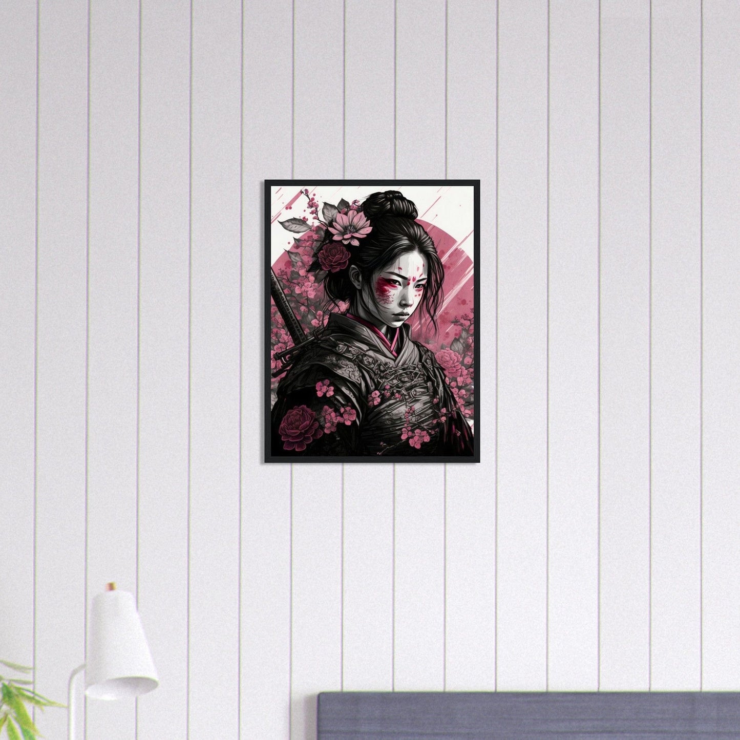 Tableau Japon Vintage Geisha Horreur Canvanation