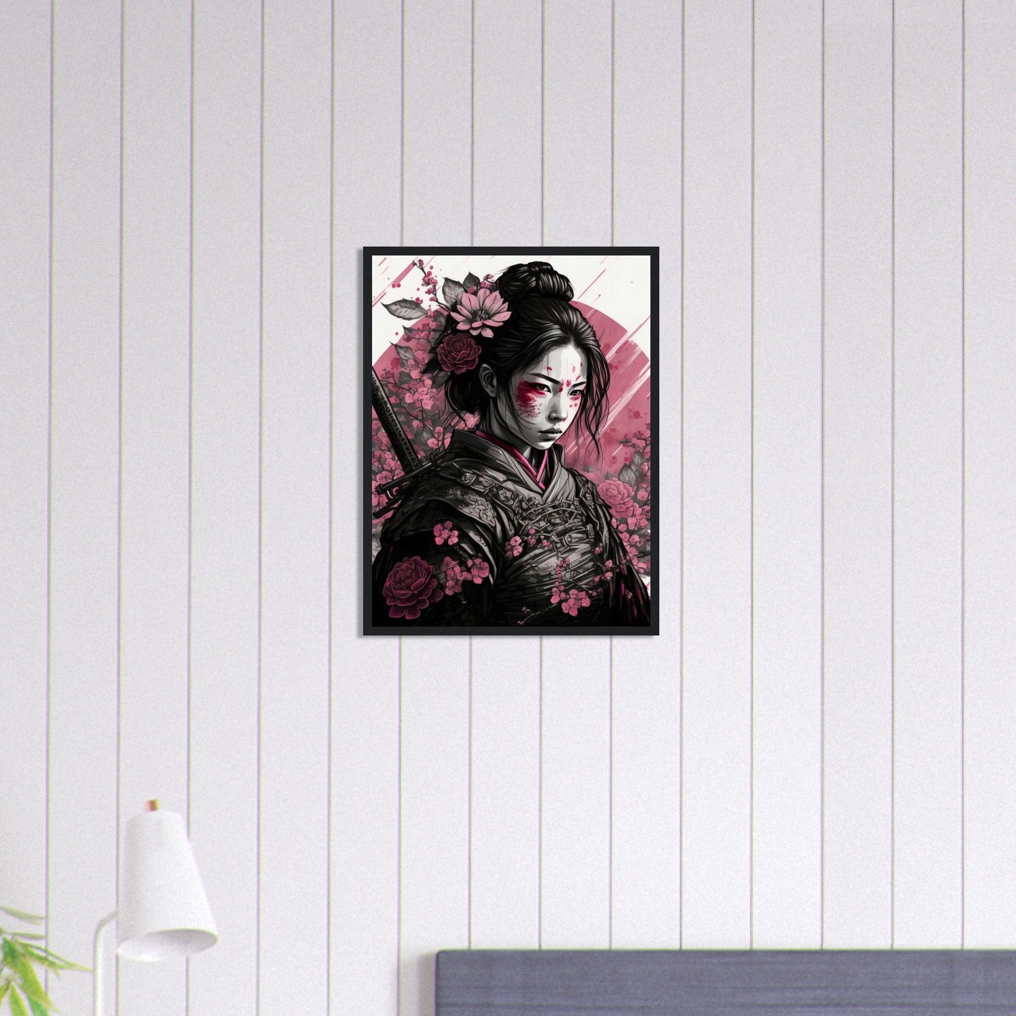 Tableau Japon Vintage Geisha Horreur Canvanation