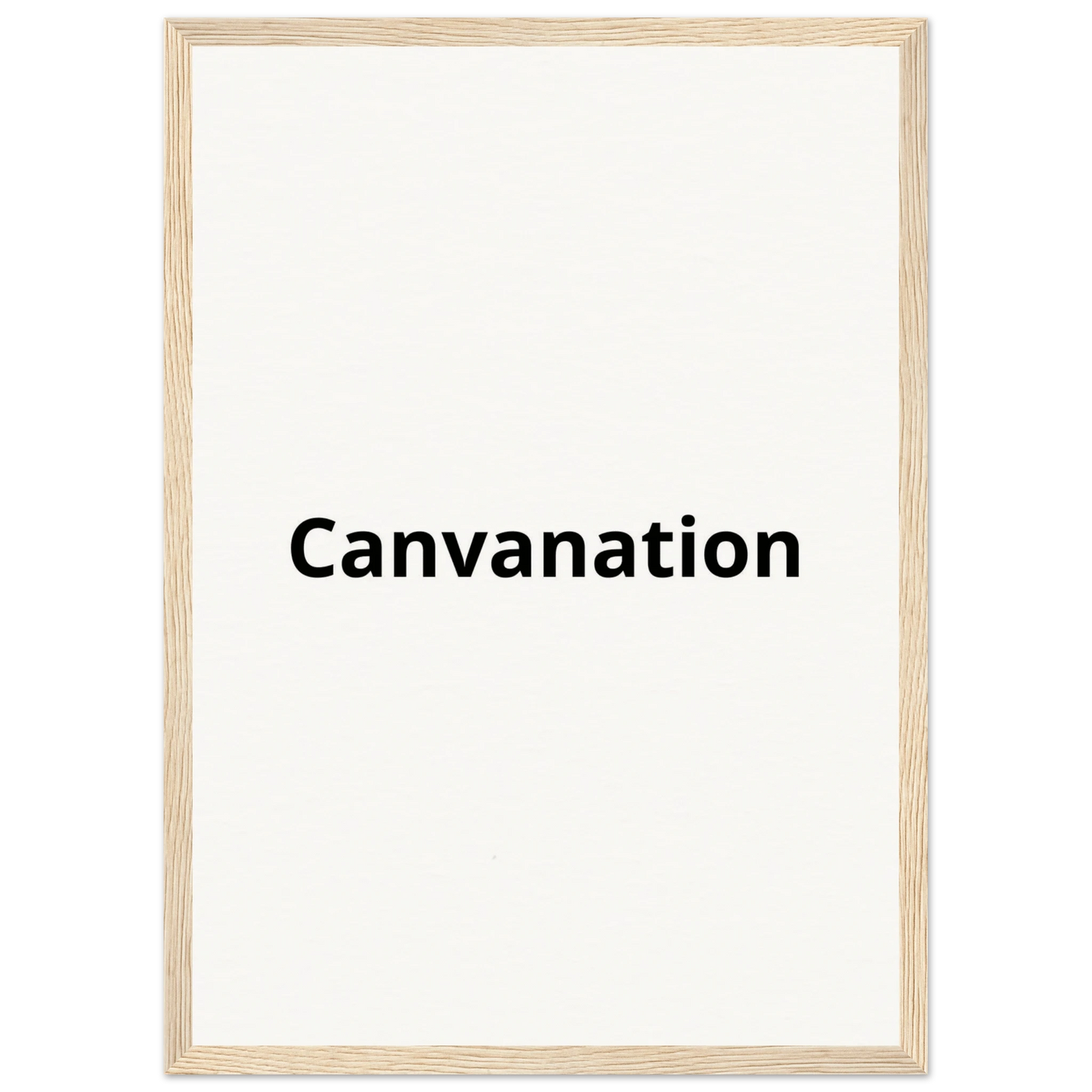 Canvanation Print Material A3 (29.7 x 42  cm) / Cadre en bois Tableau Personnalisé