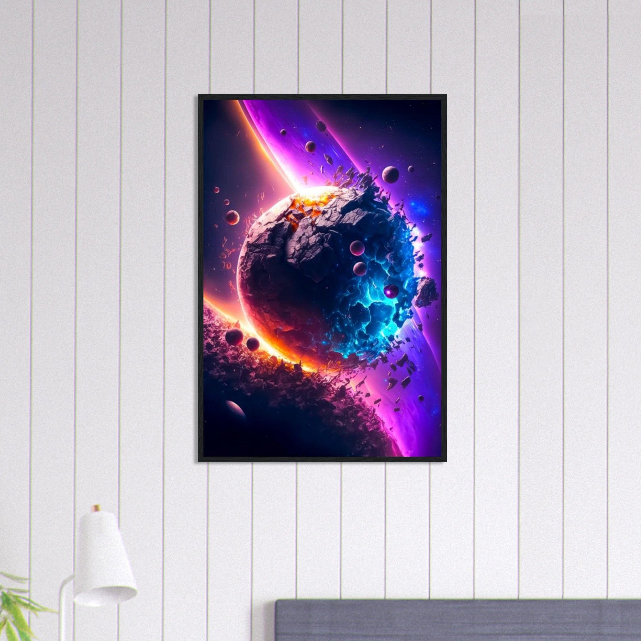 Canvanation Print Material 60x90 cm / 24x36″ Tableau Planete Constellation de Rêves