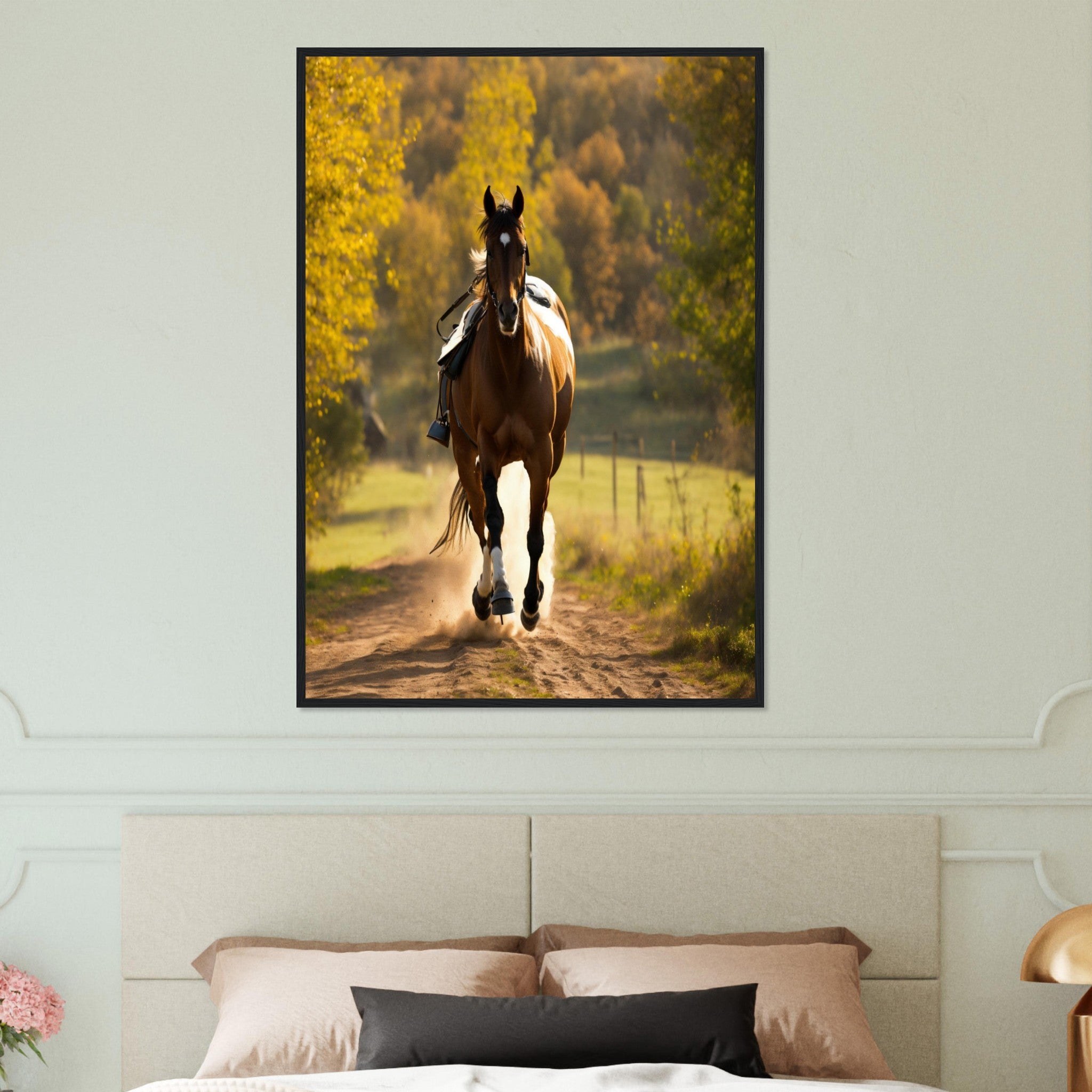 Canvanation Print Material Tableau Cheval Noblesse et Force