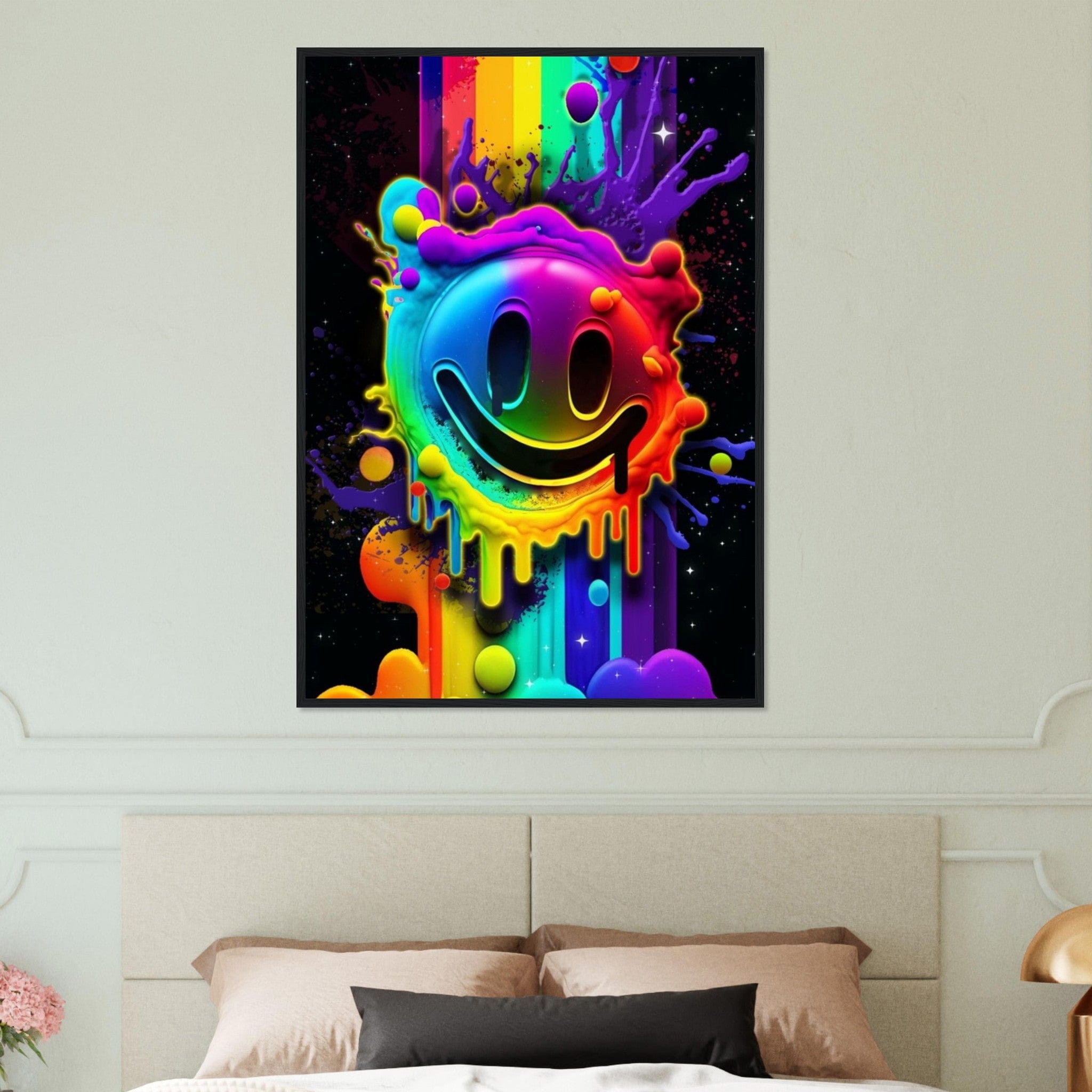 Canvanation Print Material Tableau Street Art Emoji Couleur