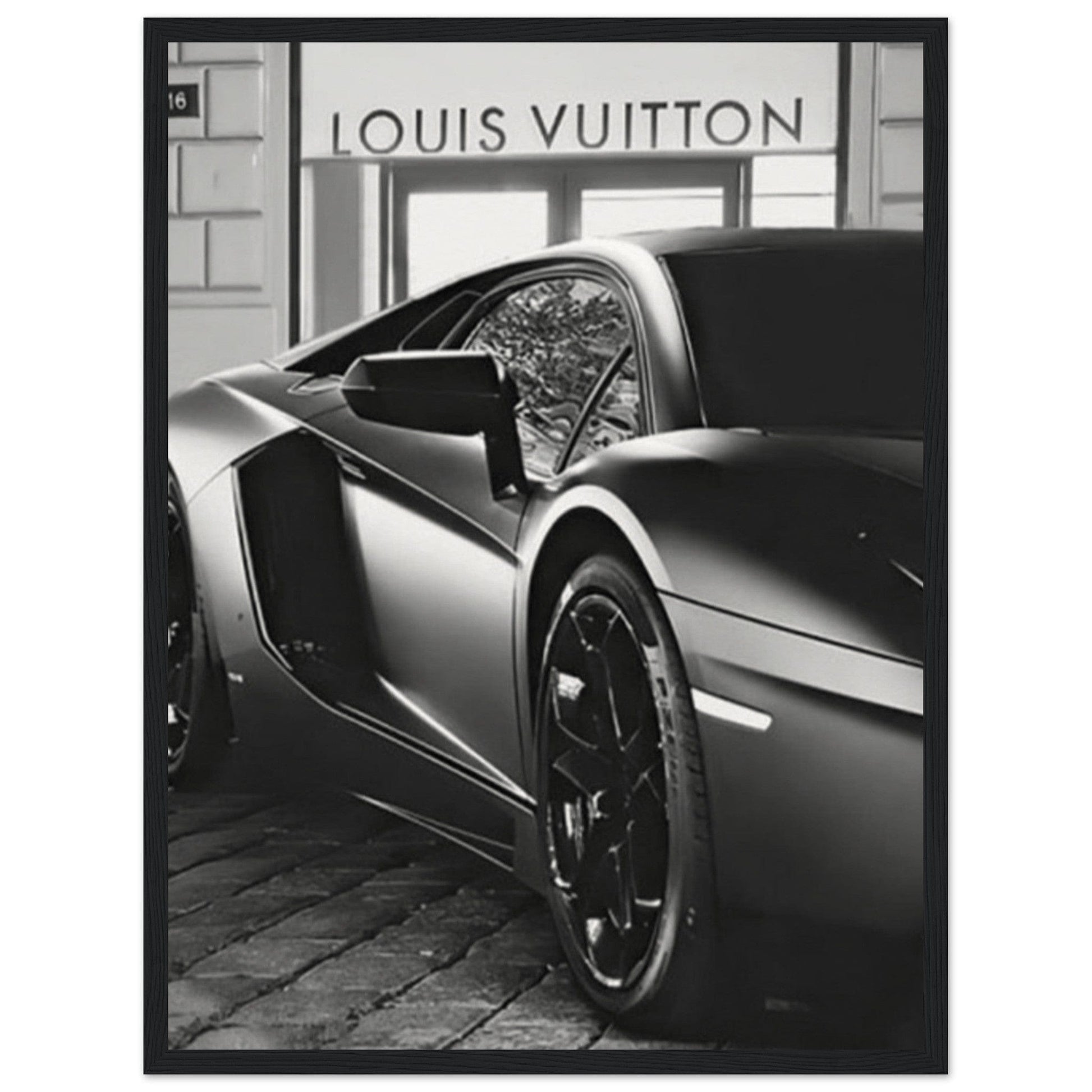 Tableau Louis Vuitton Lamborghini Canvanation