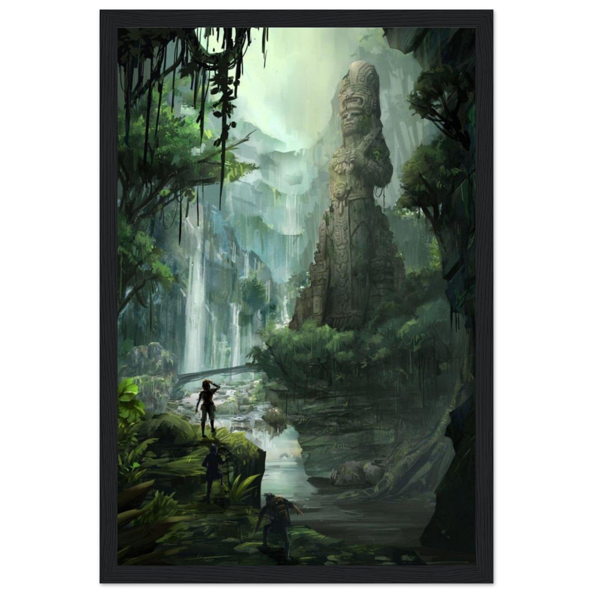 Canvanation Print Material 30x45 cm / 12x18″ Tableau A Suspendre Jungle